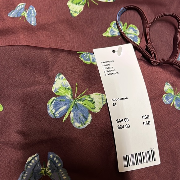NEW Urban Outfitter brown butterfly dress - Picture 4 of 4